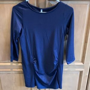 Mother bee blue maternity shirt size small